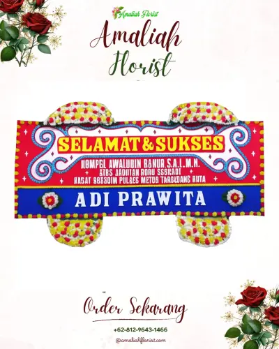 Karangan Bunga Ucapan Selamat di Kedungsalam
